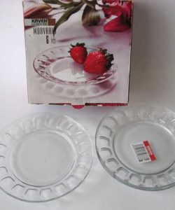 Stakleni tanjiri 6/1 morvarid