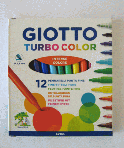 Flomasteri 12/1 giotto turbo color