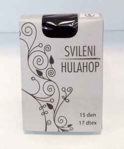 Unihop svileni crni br 4