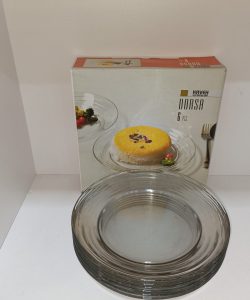 STAKLENI TANJIRI 6/1 DORSA 480CC