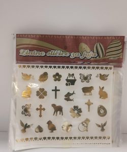 SLICICE ZA JAJA ZLATNE 1/25