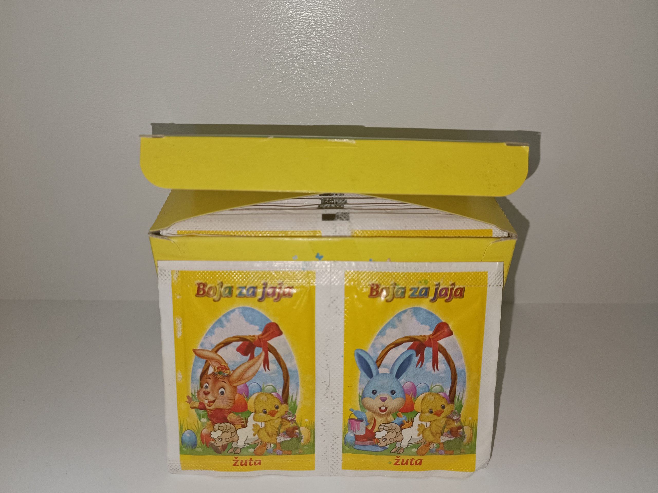 USKRSNJA BOJA ZA JAJA ZUTA 1/100