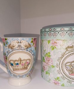 KERAMICKA SOLJA U POKLON KUTIJI H063