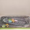 STAKLENI OVAL SNOW PL1268GCL